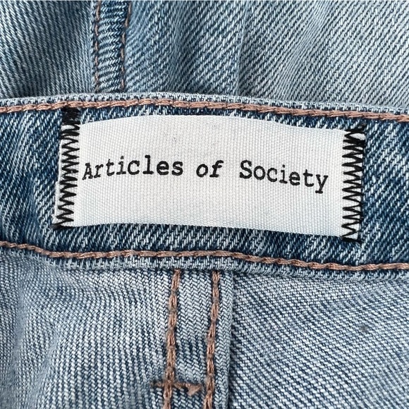 Articles Of Society Distressed Rough Hem Jeans Size 24 Women’s - Picture 2 of 7
